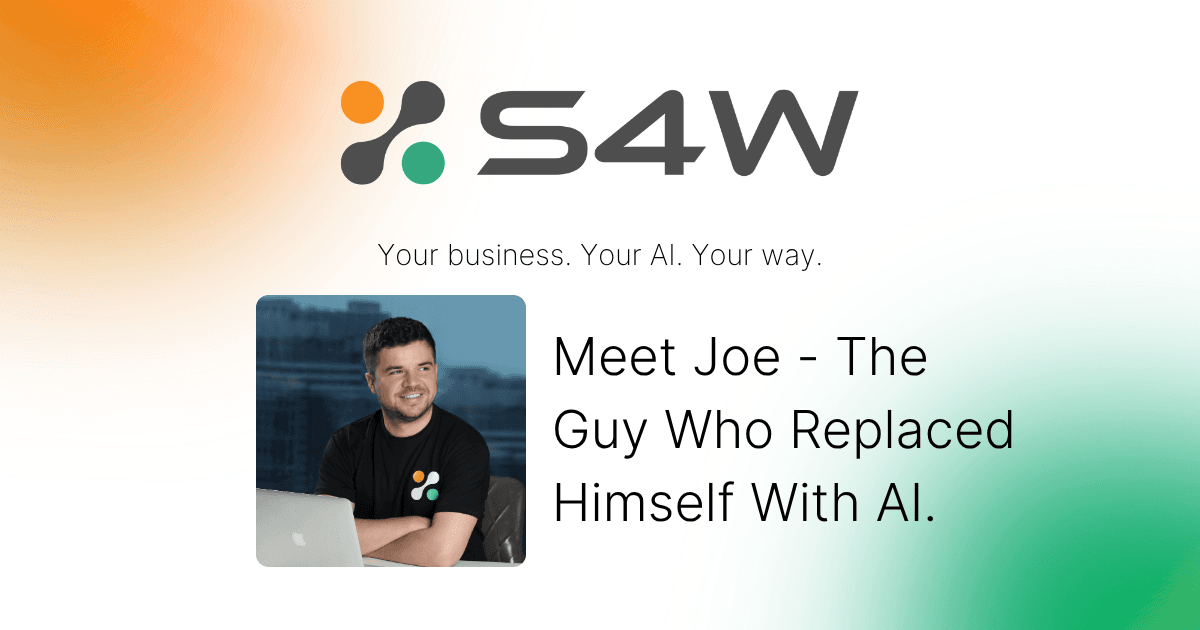 Meet Joe - The Guy Who Replaced Himself With AI