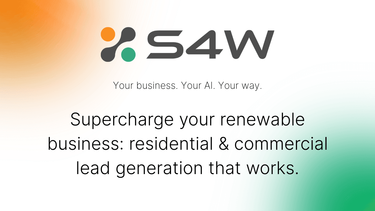 Supercharge Your Renewable Business: Residential & Commercial Lead Generation That Works.